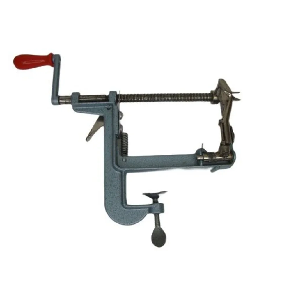 Apple Peeler Corer Slicer Clamp On Canning Pie Juice Bake Homestead Old Vintage